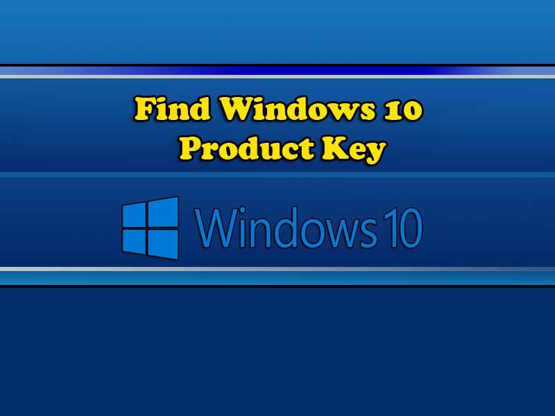 fresh install windows 10 key