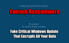 Fake Critical Windows Update That Encrypts All Your Data