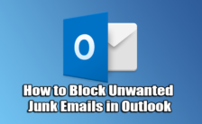 How to Block Unwanted Junk Emails in Outlook