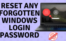 Reset Any Windows Login Password