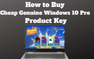 How to Buy Cheap Genuine Windows 10 Pro Product Key