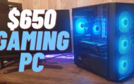 $650 Gaming PC Build 2020 - Ryzen 3100 + RX 580 with Benchmarks