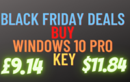 Black Friday Deals Buy Windows 10 Pro Key