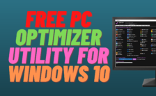 Free PC Optimizer Utility for Windows 10