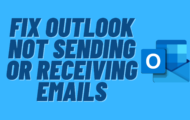 Fix Outlook Not Sending or Receiving Emails