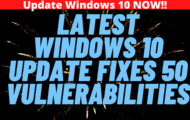windows 10 security update