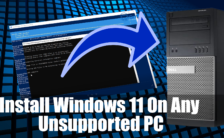 Install windows 11 on unsupported hardware