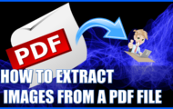 How to Extract Images From a PDF File for FREE