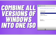 combine multiple iso files to burn a single bootable iso image
