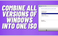 combine multiple iso files to burn a single bootable iso image