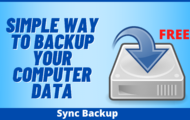 how to backup a computer