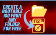 How to Create a Bootable ISO from Folder Directory